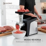 Picadora De Carne Suono Con Accesorios Negro