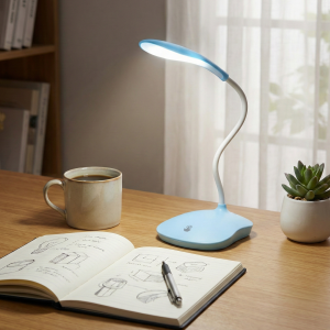 Lampara De Escritorio Celeste