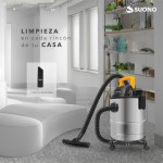 ASPIR. INDUST. 1300W 15L HEPA ACERO
