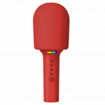 Microfono Parlante Inalámbrico Fm Rojo