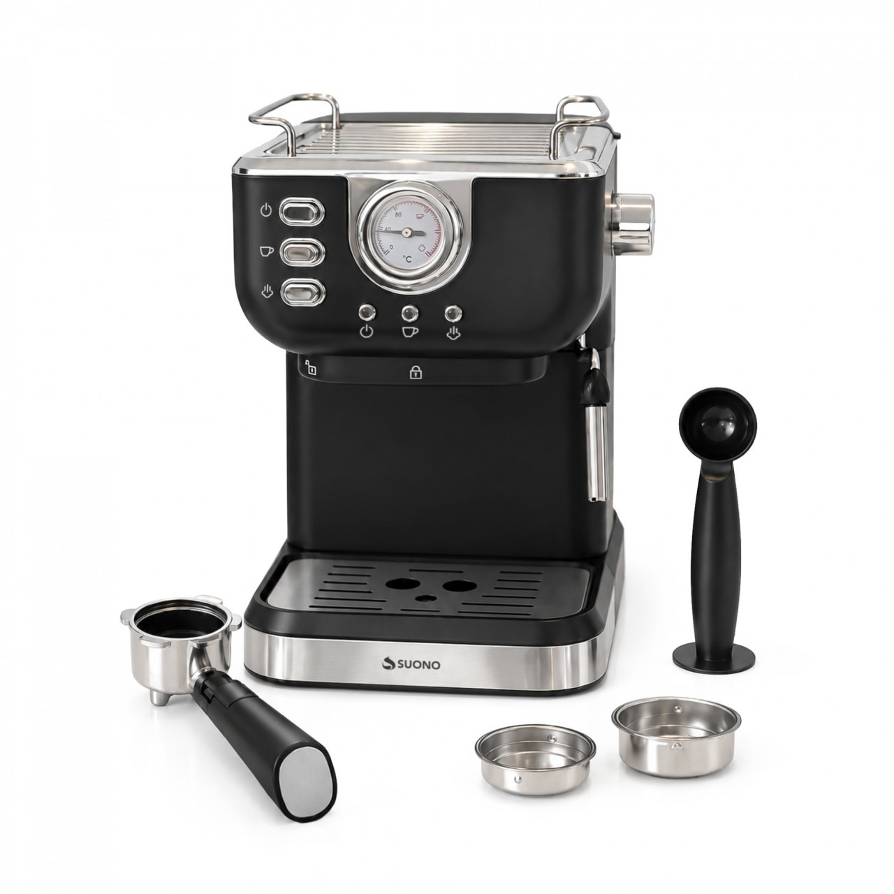 ESPRESSO COFFEE MAKER VINTAGE NEGRO