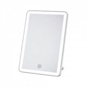 Espejo Con Luz Recargable Blanco