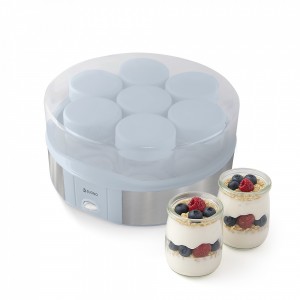 Yogurtera Eléctrica 7 Vasos Celeste