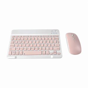 Set Mouse Y Teclado Rosa