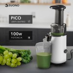 Mini Juguera De Extracción Lenta Suono Blanco
