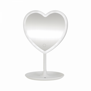 Espejo Corazón Blanco