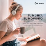 Auriculares Vincha Con ANC CREMA
