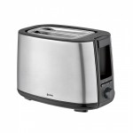 Tostadora 2 Panes 750W Acero
