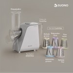 Rallador Eléctrico Gris
