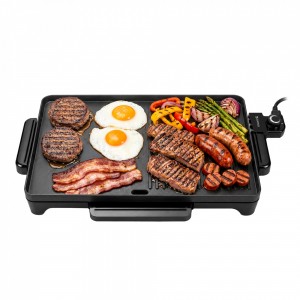 Parrilla Grill Eléctrica 2000W Negro