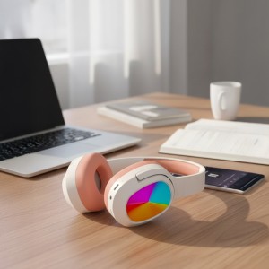 Auricular Vincha Rgb Rosa