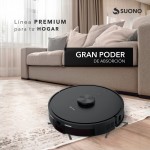 Aspiradora Robot Suono Láser Plus Negro