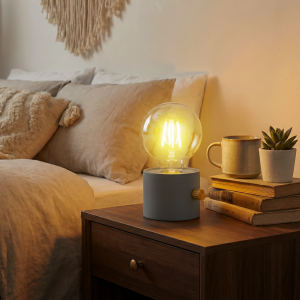 Lámpara Escritorio Newton Gris