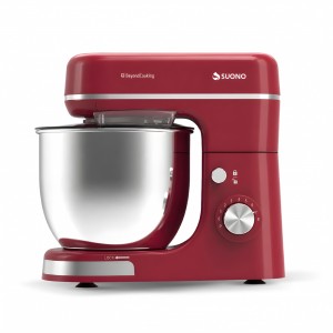 Batidora Planetaria 1300W Con Bowl 5L Rojo
