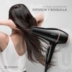 Secador De Pelo 1800W Negro