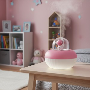 Humidificador Astronauta Rosa