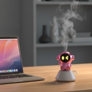 Humidificador Astronauta Rosa