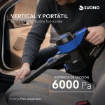 Aspiradora Vertical Inalámbrica 120W Negro