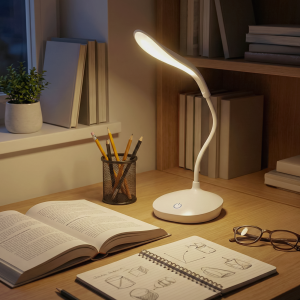 Lampara De Escritorio Blanco