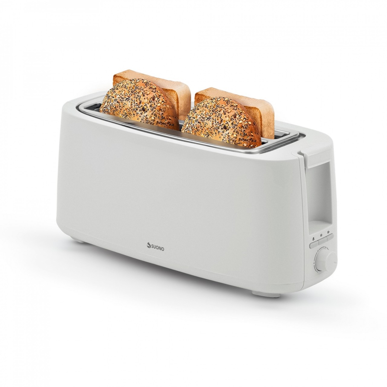 TOSTADORA PANINI 4 PANES 1400W BLANCO