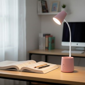 Lámpara De Escritorio Led Rosa