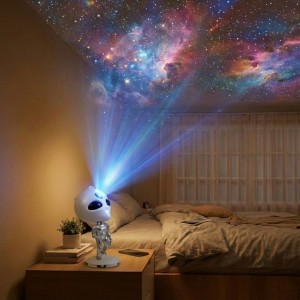 Proyector Con Parlante Alien Blanco