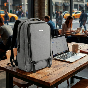 Mochila Urbana Gris