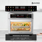 Horno Air Fryer Suono 25L Digital 1700W Acero