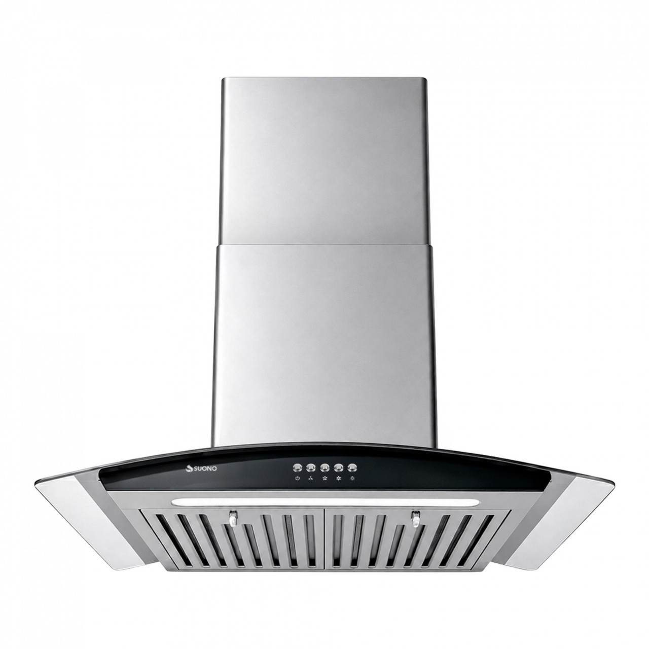 Campana 200W Cubretubo x2 ACERO