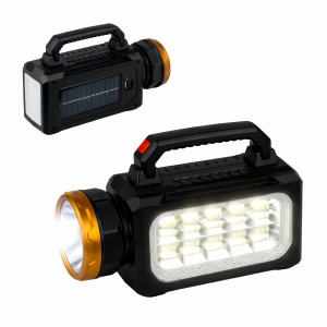 Linterna Recargable Portátil Negro