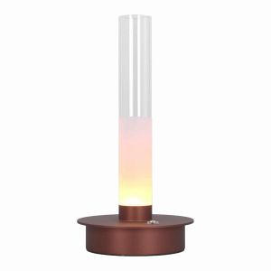 Lámpara Velador Decorativa Marrón