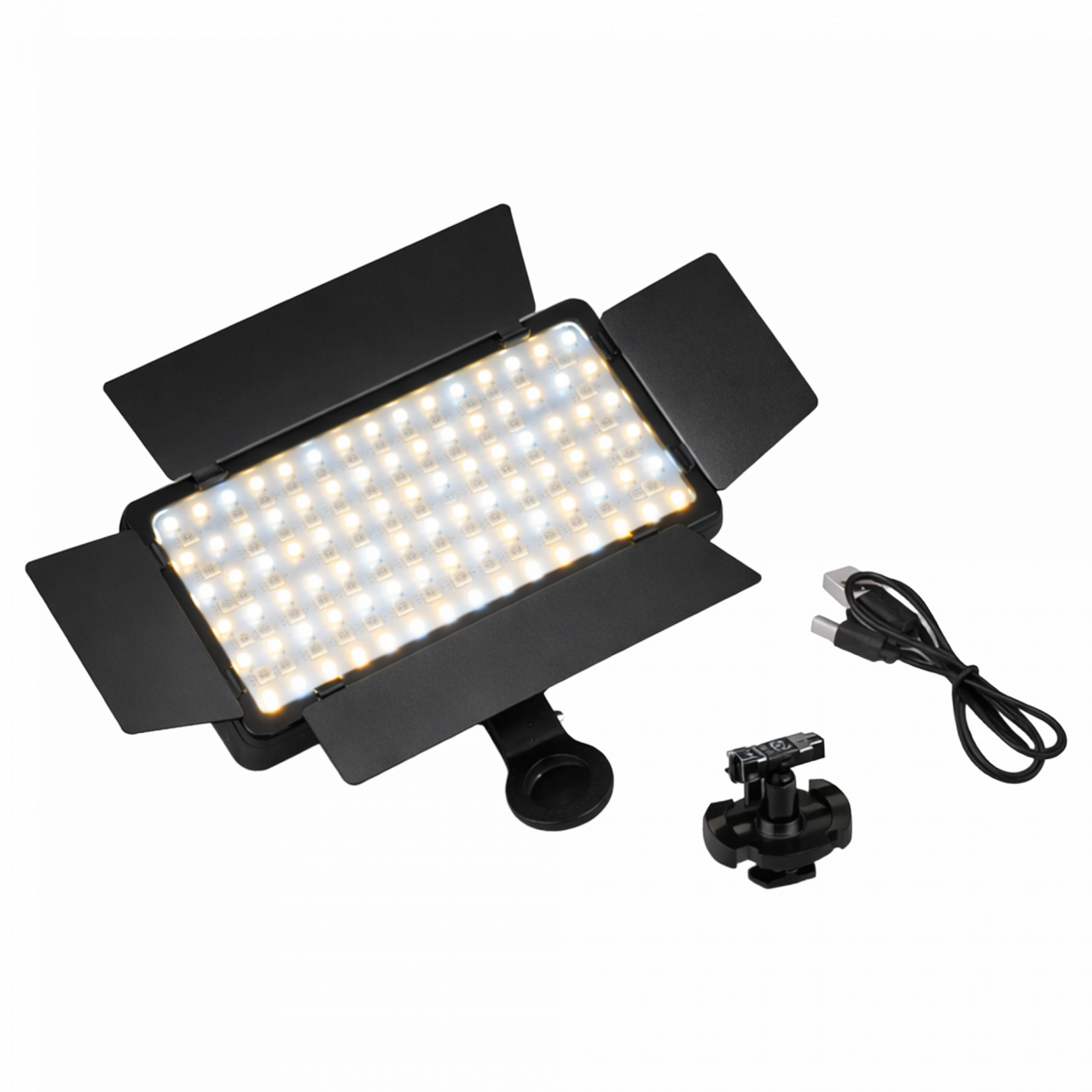 Reflector Recargable Negro