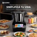 Robot De Cocina 1700W 4,7L 8 Acc. Negro