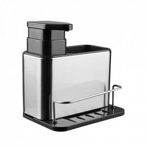 Dispenser Detergente Plateado