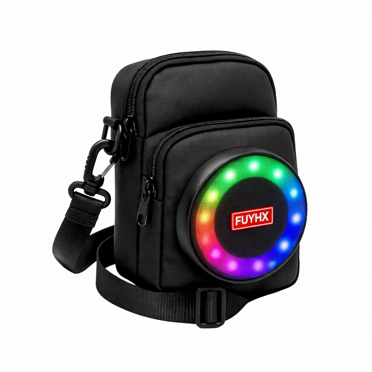 Mochila Con Parlante Negro