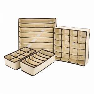 Organizador De Cajón Crema