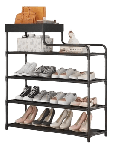 Organizador De Zapatos Negro